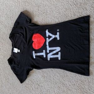 I Love New York fitted T-shirt
